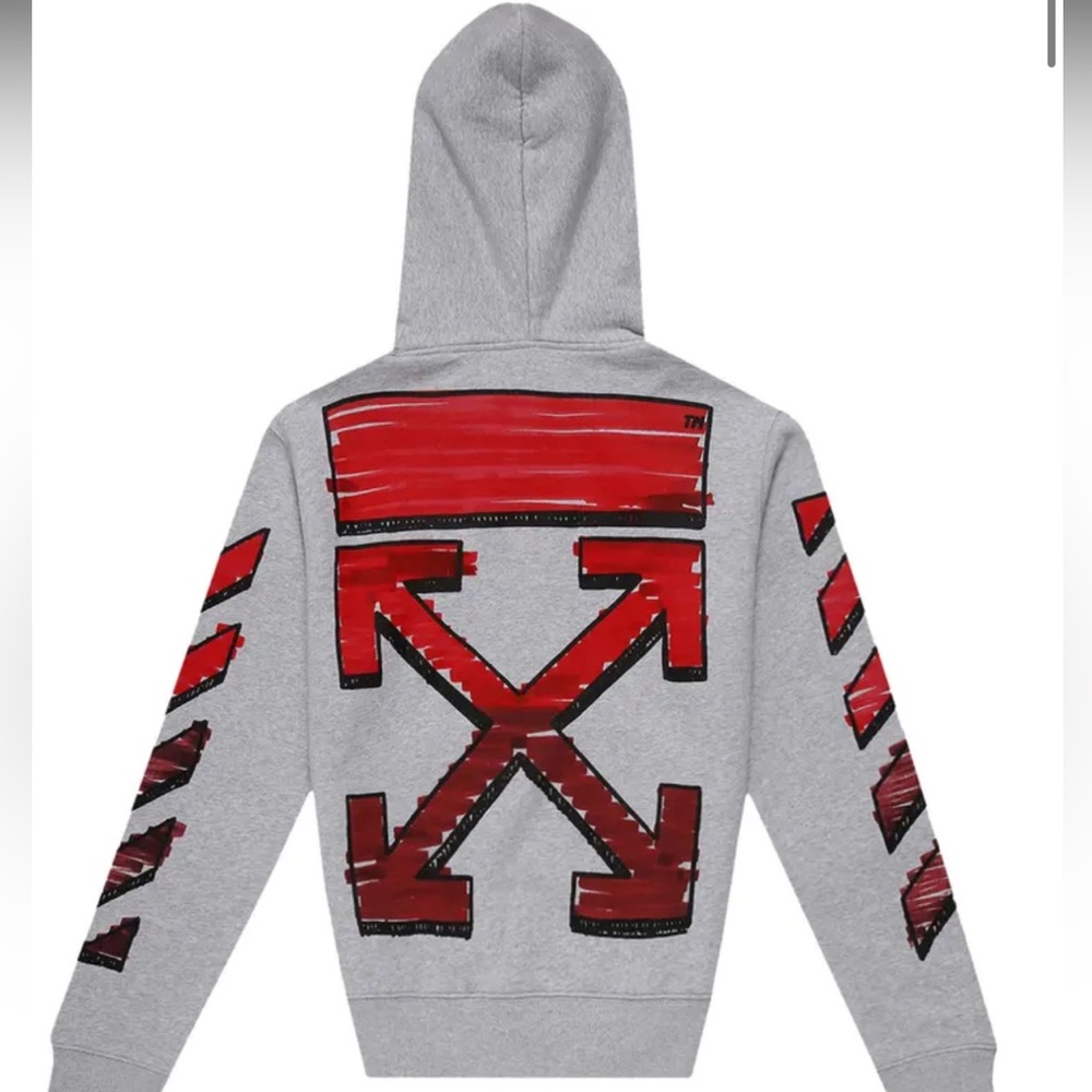 Off-White Slim Marker Hoodie XL-XXL